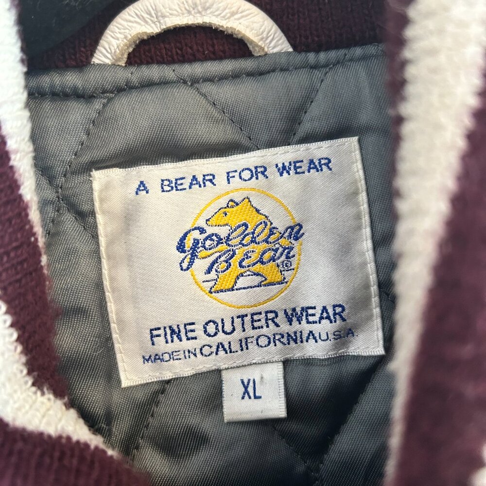 Golden Bear x Barney's Wool & Leather Varsity - Picture 7 of 7